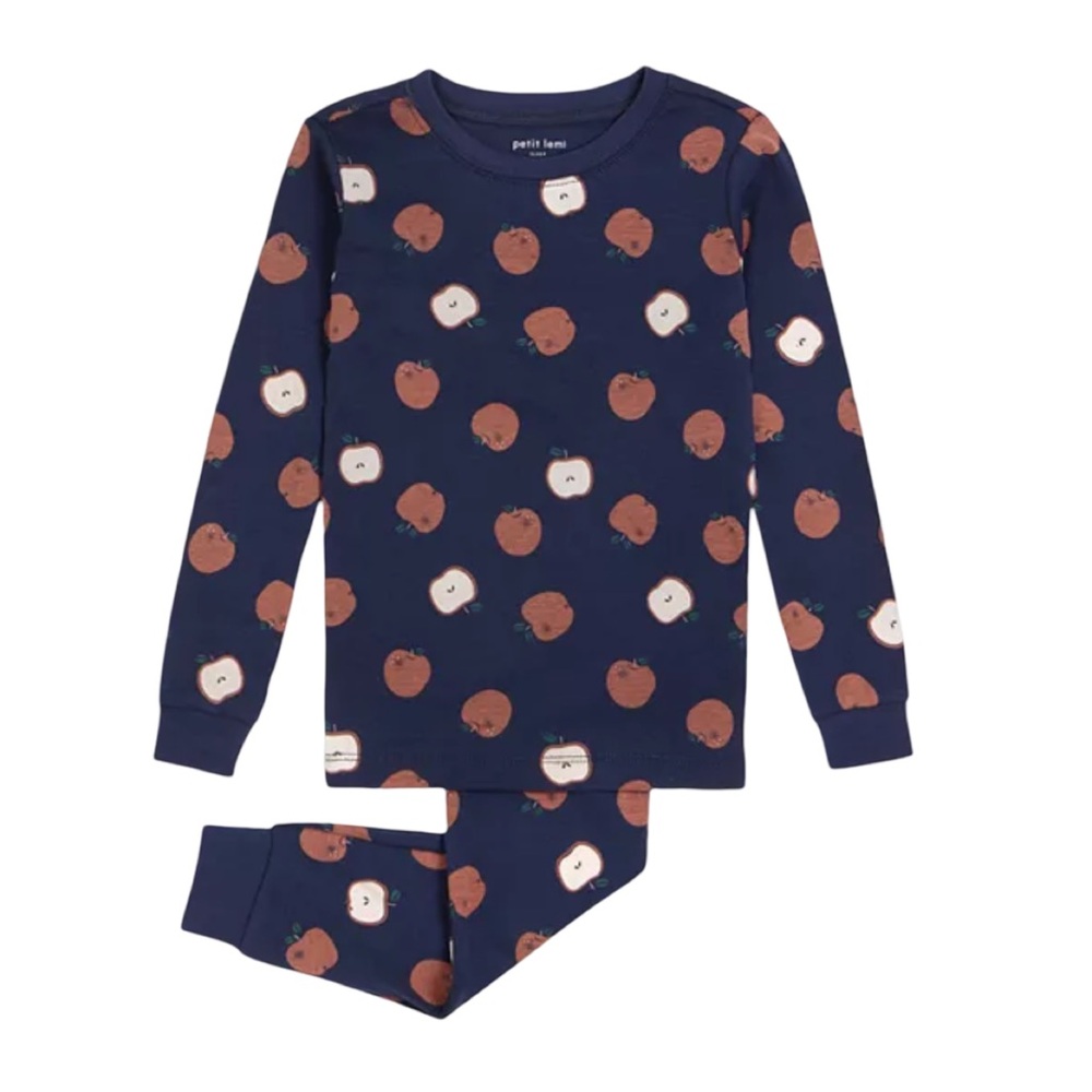 PETIT LEM KIDS APPLE PAJAMA SET